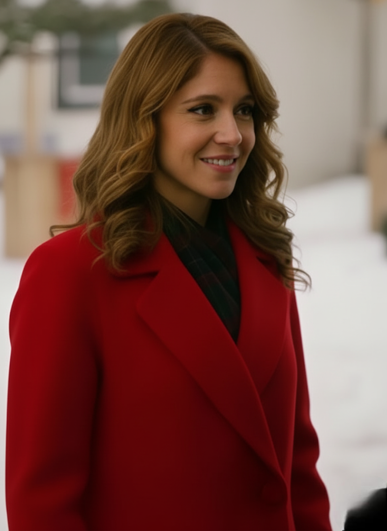 12 dares of christmas brittany underwood red coat