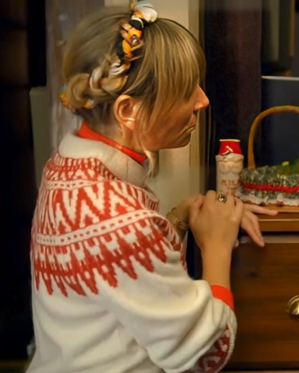 a vintage christmas laura bunting sweater