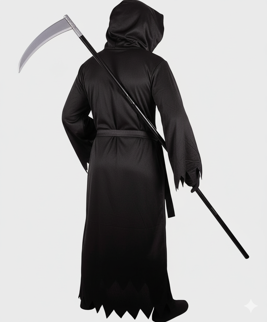 grim reaper black cloak