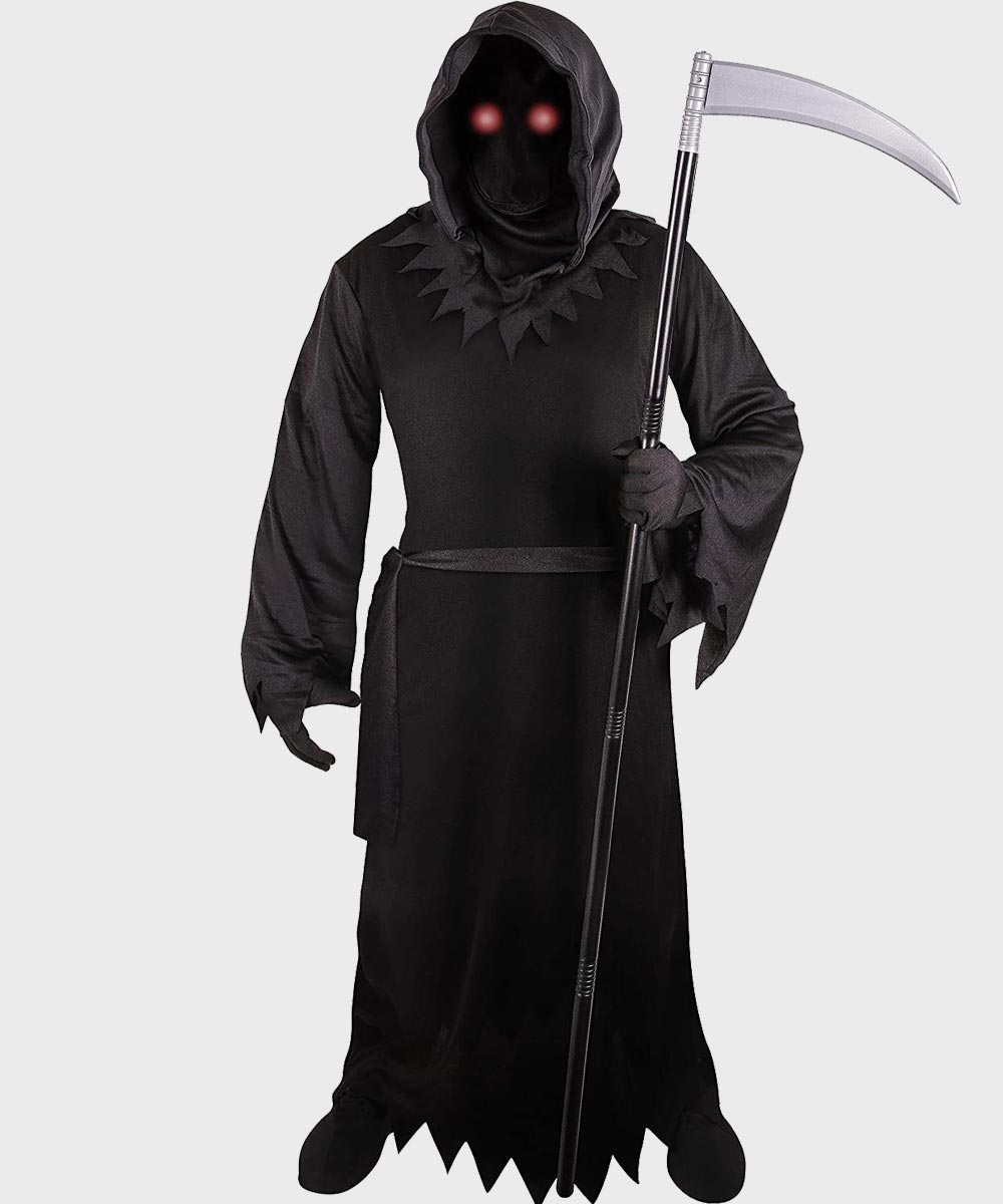 grim reaper black cloak