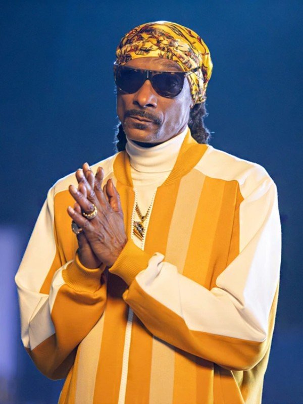 2023 mnf snoop dogg yellow tracksuit