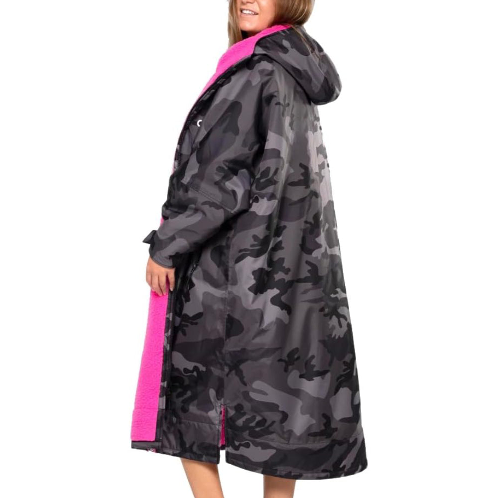 a european christmas 2024 caprice bourret black camo coat