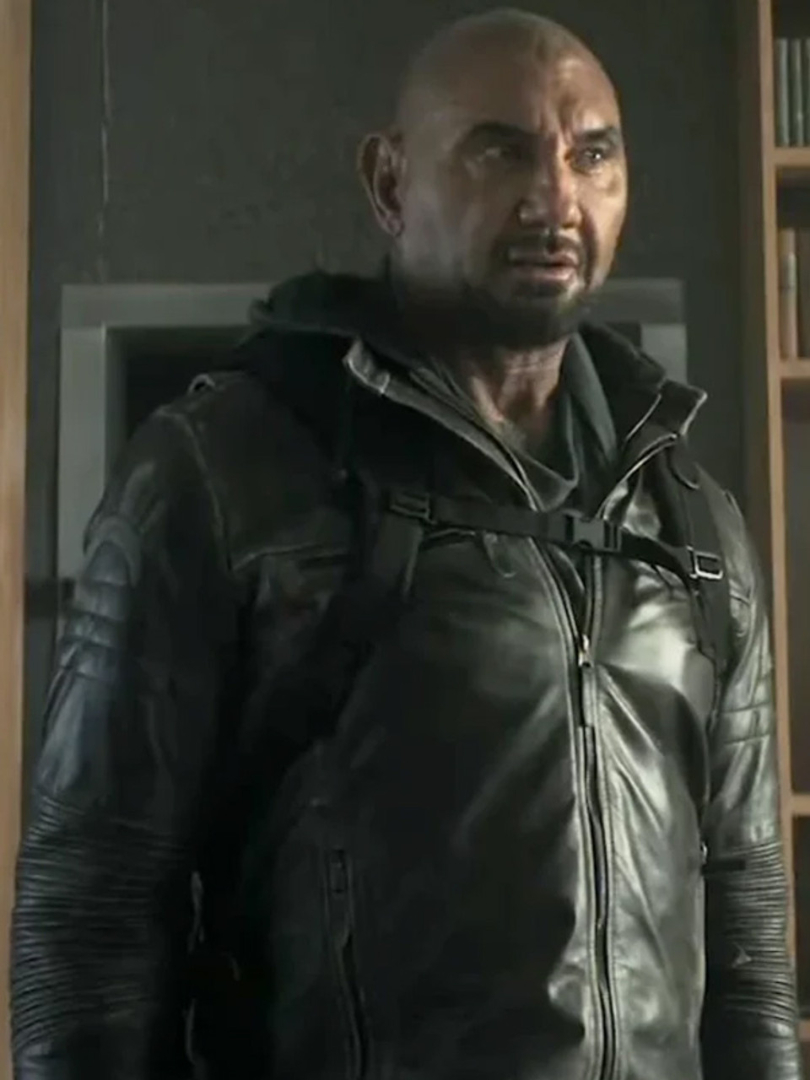 Dave Bautista Afterburn Movie 2025 Leather Jacket dave bautista afterburn movie 2025 leather jacket