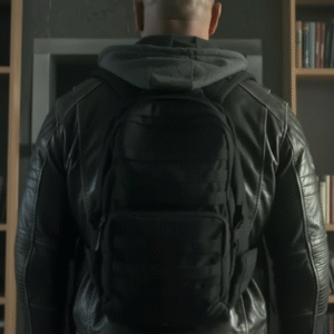dave bautista afterburn movie 2025 leather jacket
