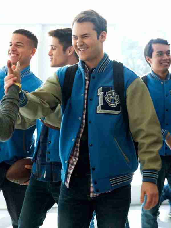 13 reasons why varsity jacket