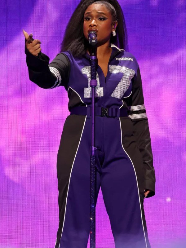 73rd nba all star game show jennifer hudson jumpsuit