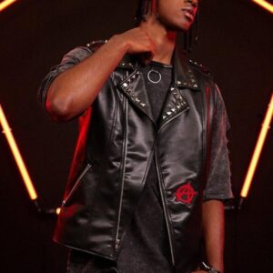 Across the Spider-Verse Spider-Punk Leather Vest