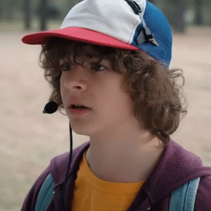 Dustin Henderson Burgundy Fleece Hoodie Stranger Things Season 4s