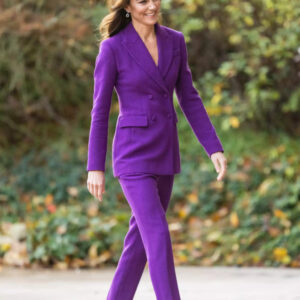 Kate Middleton Purple Suit