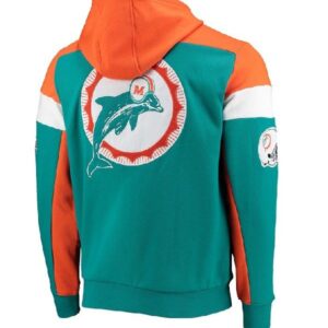 NFL Miami Dolphins Throwback Vintage Hoodie