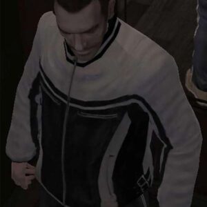 Video Game GTA IV Albanian Leather Jacket