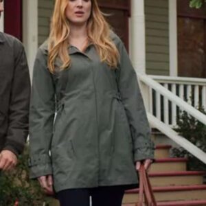 Alexandra Breckenridge Virgin River S02 Green Jacket