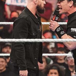 Austin Theory WWE WrestleMania Black Jacket