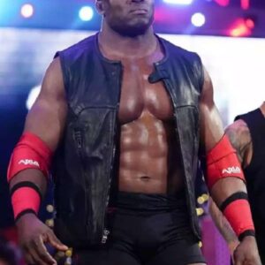 Bobby Lashley Wrestler Leather Vest