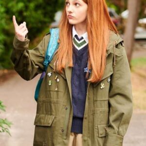 Geek Girl Harriet Manners Green Jacket