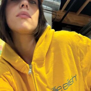 Billie Eilish Yellow Hoodie