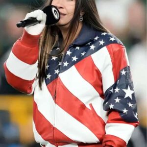 Jessie G American Flag Jacket