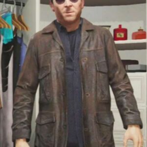 Michael De Santa Grand Theft Auto V Leather Jacket