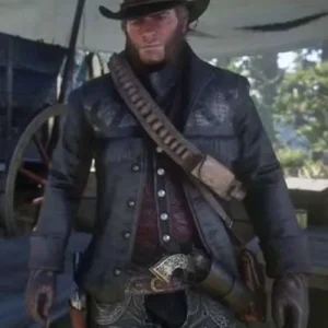 Red Dead Redemption 2 Nuevo Paraíso Gunslinger Black Hunting Jacket