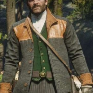 Red Dead Redemption 2 Wool Gray Jacket