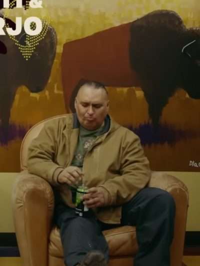 Leon Reservation Dogs S03 Brown Jacket - Image 2