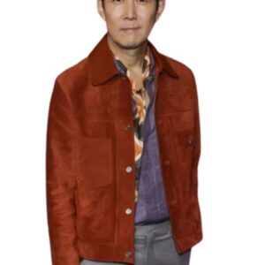 Seong Gi-hun Squid Game S02 Brown Suede Jacket