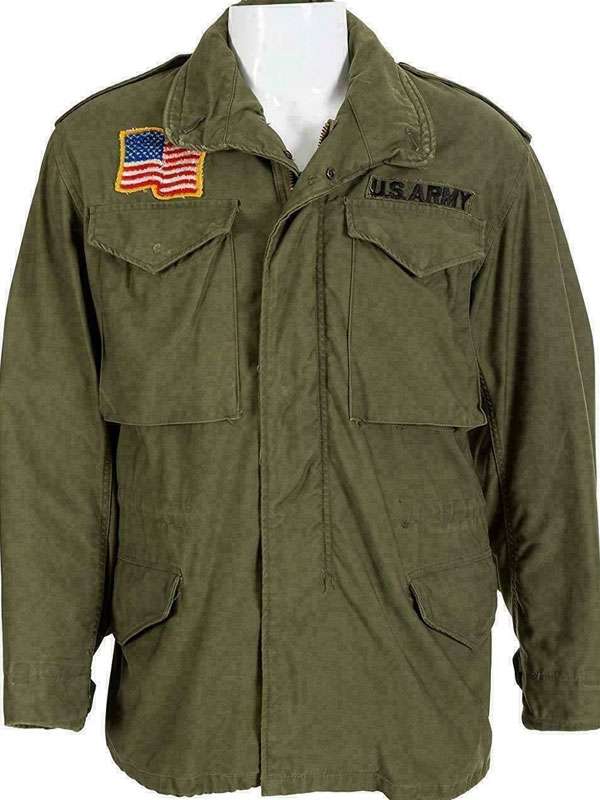 Sylvester Stallone First Blood Green Jacket - Image 5