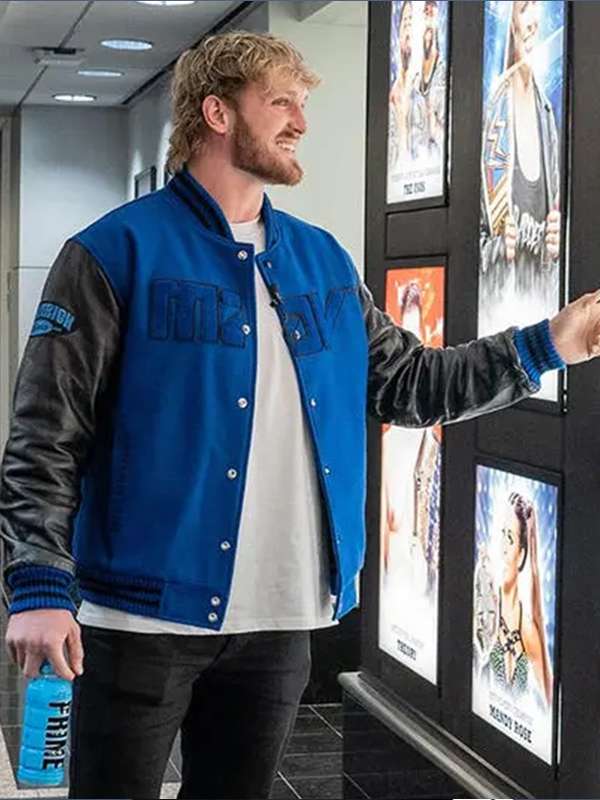 Logan Paul WWE Varsity Jacket - Image 2