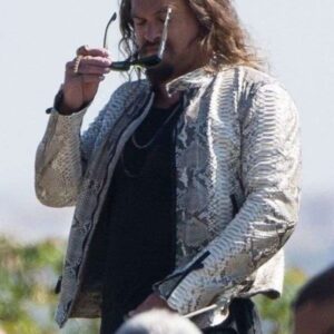 Jason Momoa Fast X Snake Print Jacket