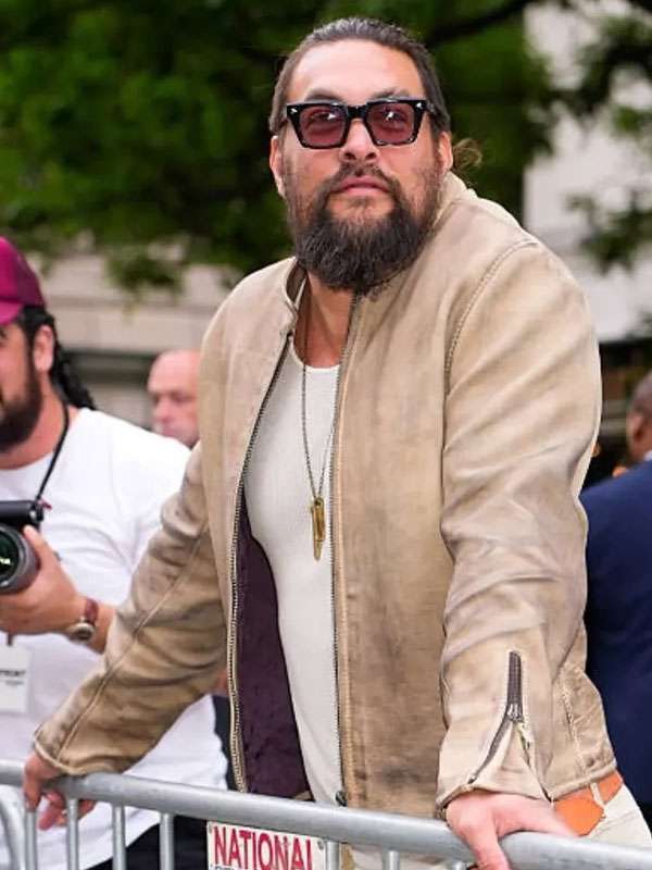 Jason Momoa NYC 2025 Leather Jacket - Image 4