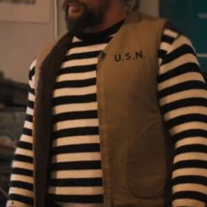 Jason Momoa On the Roam Brown Vest