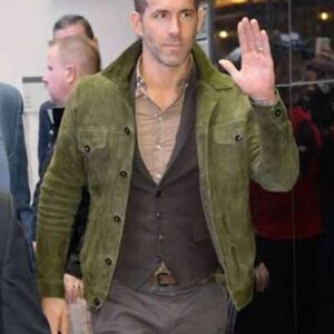 Ryan Reynolds Red Notice Green Jacket