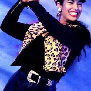 Selena Quintanilla Leopard Print Jacket